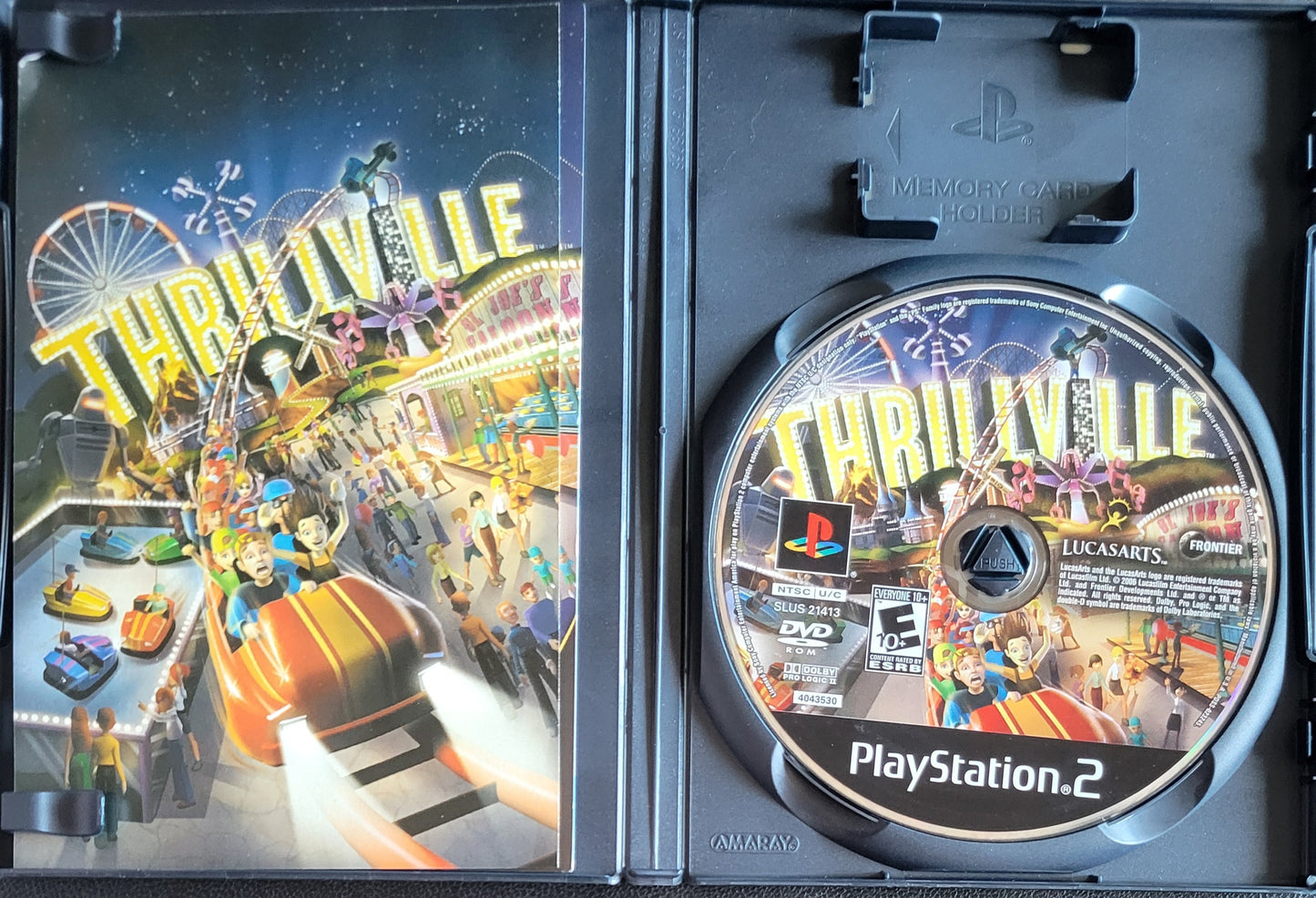 Thrillville – Sony PlayStation 2 PS2 (CIB) – Tested – Re-Sealed (2006)