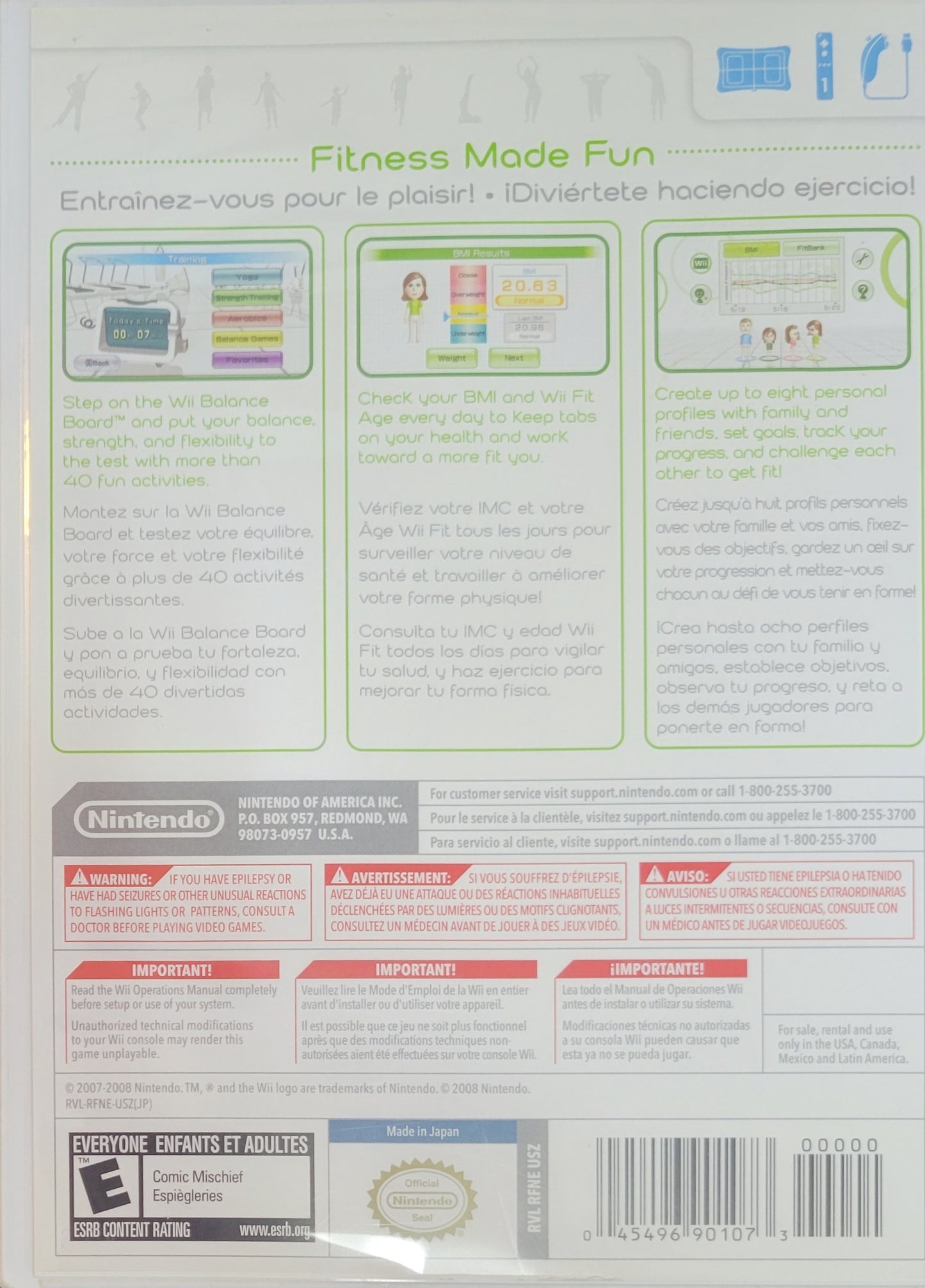 Wii Fit Plus – Nintendo Wii – CIB Clean Disc (2009)