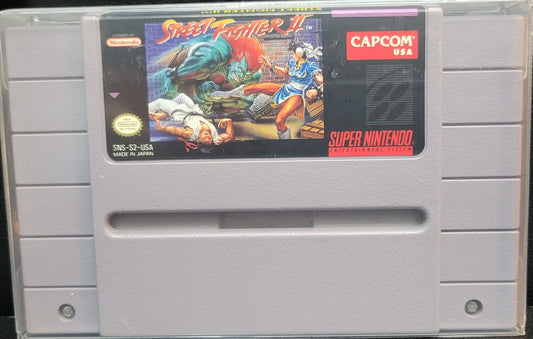 Authentic 1992 STREETFIGHTER 2 SNES Cartridge (Super Nintendo Ent System)