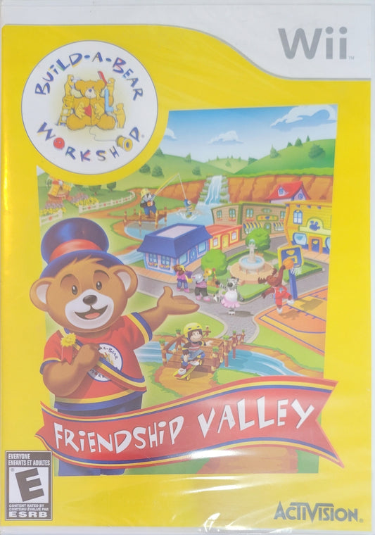 Build-A-Bear Workshop: Friendship Valley – Nintendo Wii CIB – RE-SEALED