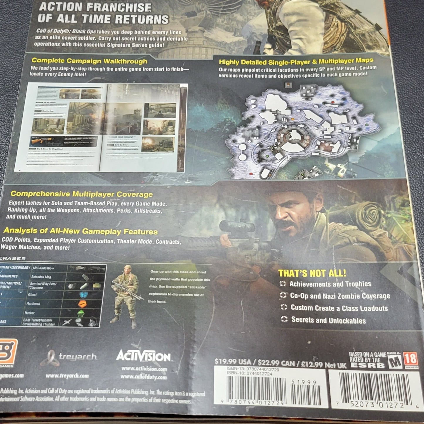 Original COD Call Of Duty Black Ops Brady Games Signature Series Guide - Pre-Owned Magazine In Great Shape