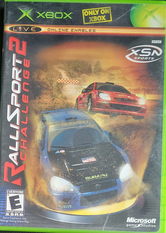 RalliSport Challenge 2 - (CIB) OG Microsoft XBOX  Pre-Owned Great Shape Tested & Working CLEAN DISC