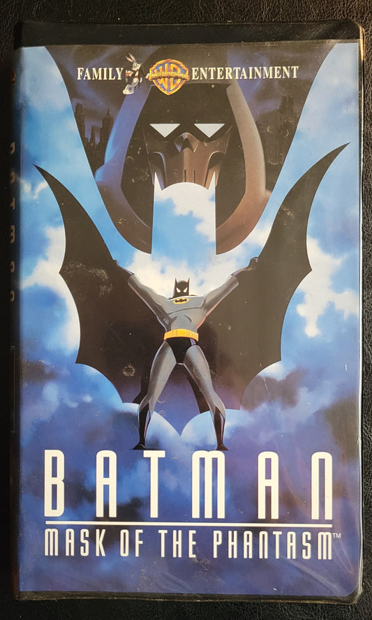 RARE WB Pictures BATMAN: Mask Of The Phantasm 1990's VHS Tape + Box GREAT SHAPE