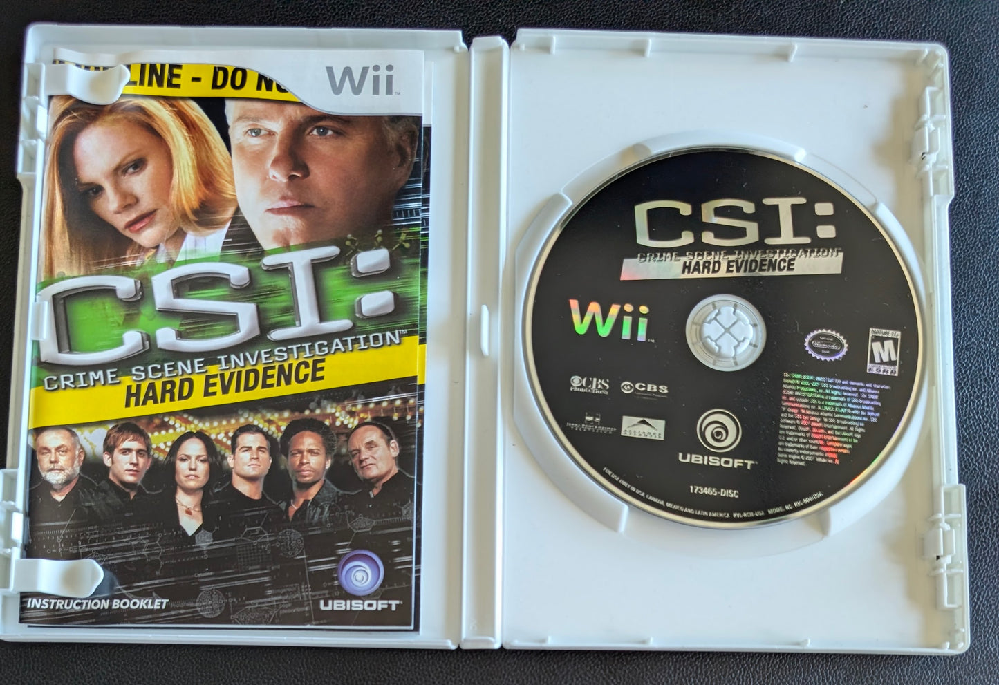 CSI: Crime Scene Investigation (2003) - CIB Nintendo Wii | RE-Sealed