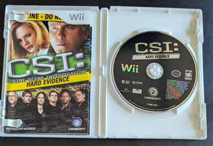 CSI: Crime Scene Investigation (2003) - CIB Nintendo Wii | RE-Sealed