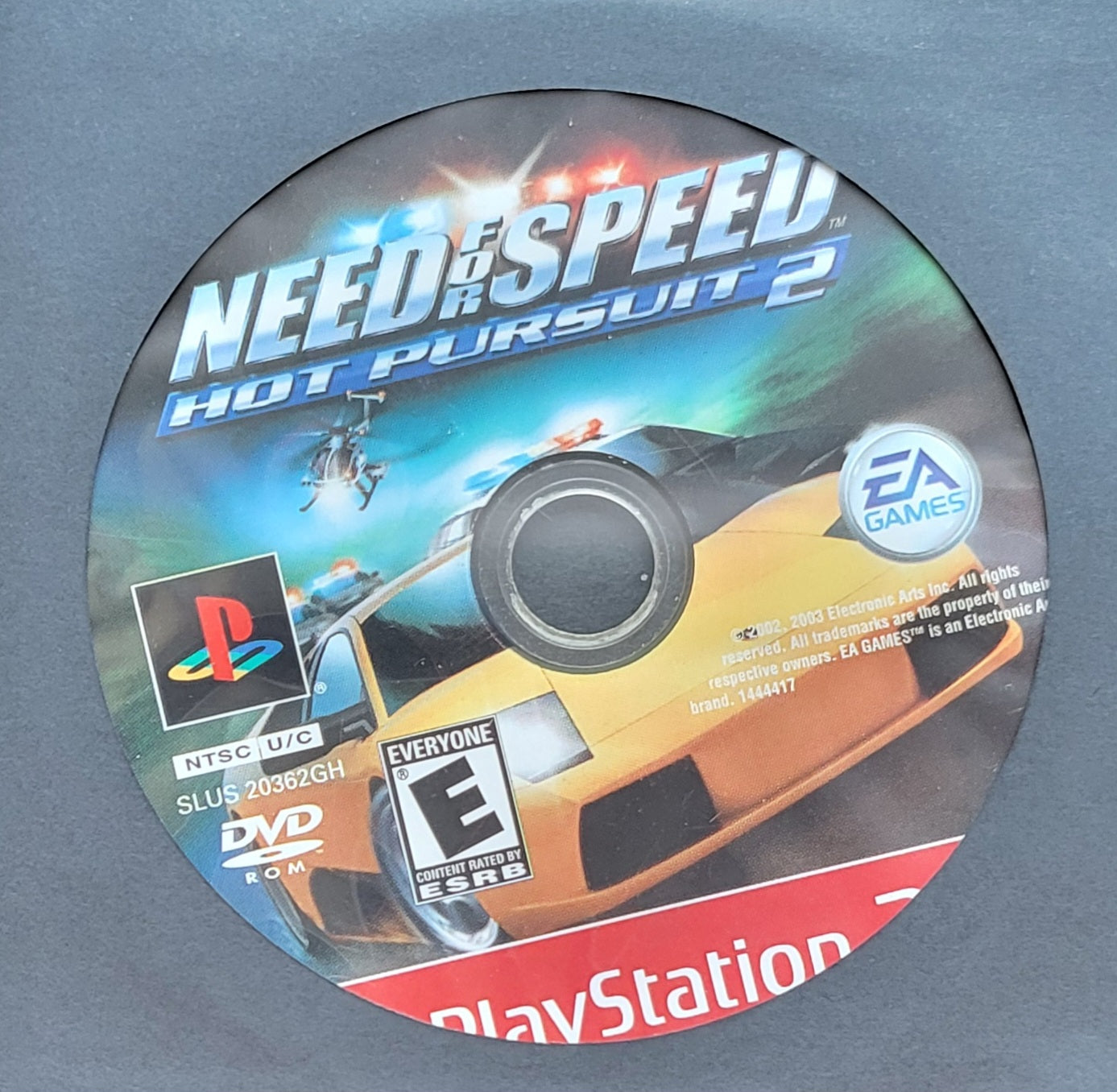 Need For Speed 2 Hot Pursuit - Sony PlayStation 2 Ps2 (Disc Only) - Used Condition