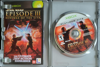 Star Wars 3: Revenge Of The Sith *PH* - (CIB) OG Microsoft XBOX  Pre-Owned Great Shape Tested & Working CLEAN DISC