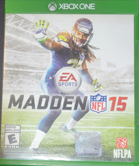 Madden NFL 15 – Microsoft Xbox One CIB – Pre-Owned – RE-SEALED (2014)