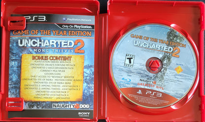 Uncharted 2: Among Thieves (CIB) – Game of the Year Edition – Sony PlayStation 3 PS3 – Clean Disc