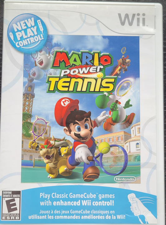 Mario Power Tennis - 2013 Nintendo - Wii - Entertainment System CIB Clean Disc Tested & Working