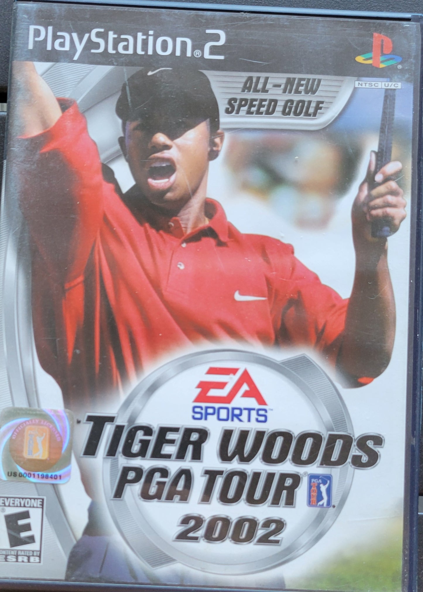 Tiger Woods PGA tour 2002 - Sony PlayStation 2 2003 PS2 Pre-Owned Great Shape! Tested & Working