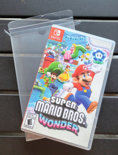 Super Mario Bros. Wonder - Nintendo Switch Like New + Plastic Protector Sleeve