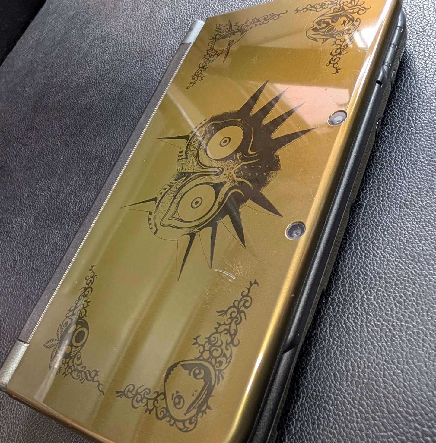 ZELDA Majora's Mask Edition 3DS XL – Rare Collector’s Console | FACTORY CIB | Excellent Condition