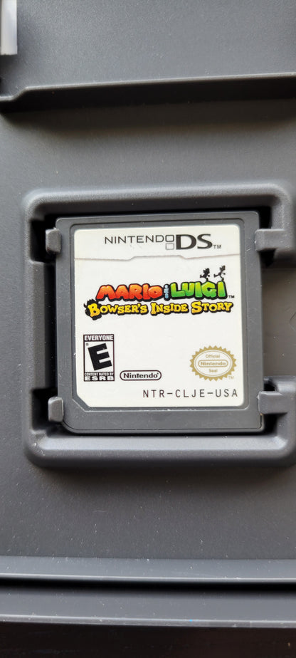 Mario & Luigi: Bowser's Inside Story - Nintendo DS 2007 - Handheld Console NTSC Cartridge Only Tested & Working