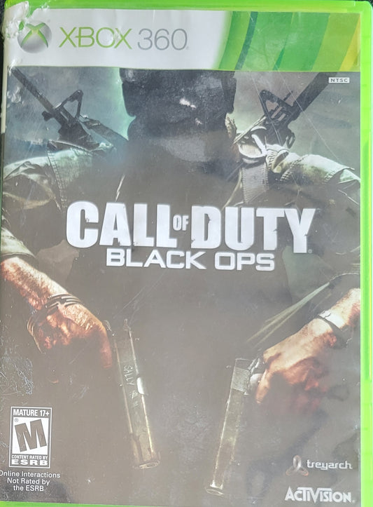 COD Black Ops - Microsoft XBOX 360 - CIB Pre-Owned Great Shape Tested & Working