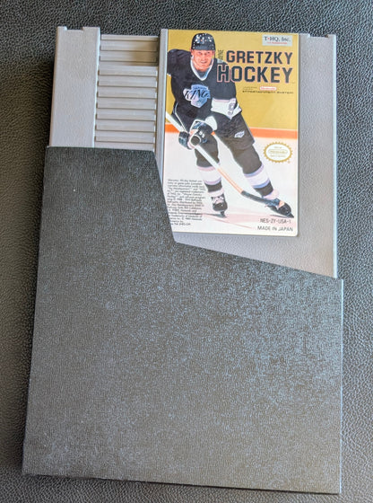 Wayne Gretzky Hockey (1991) - Nintendo NES | Authentic | Cleaned & Tested + Protection Sleeve