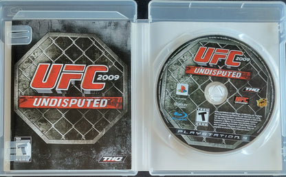 UFC Undisputed x2 09' + 10' - Sony PlayStation 3 PS3 Pre-Owned Great Shape Tested & Working