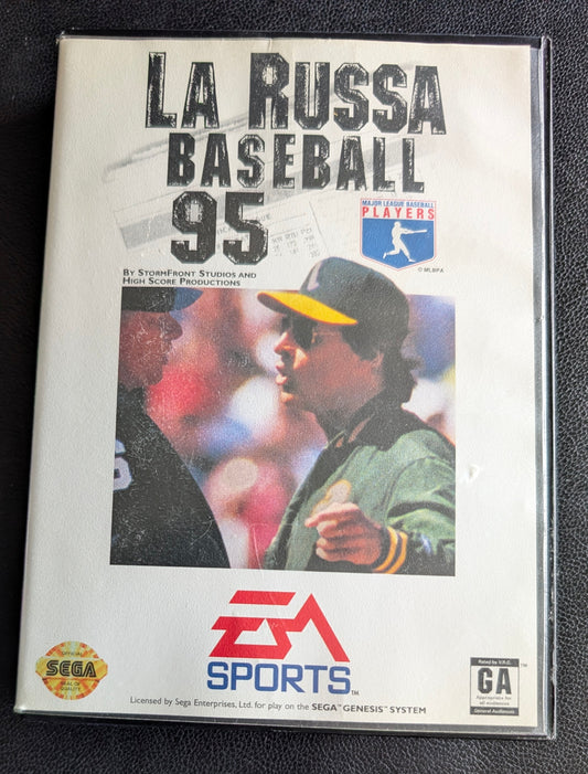 LA Russa Baseball '95 - Boxed CIB (Sega Genesis) | 1995 | Sports / Baseball