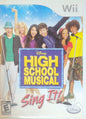 Disney High School Musical Sing It! – 2007 Nintendo Wii CIB Clean Disc Re-Sealed