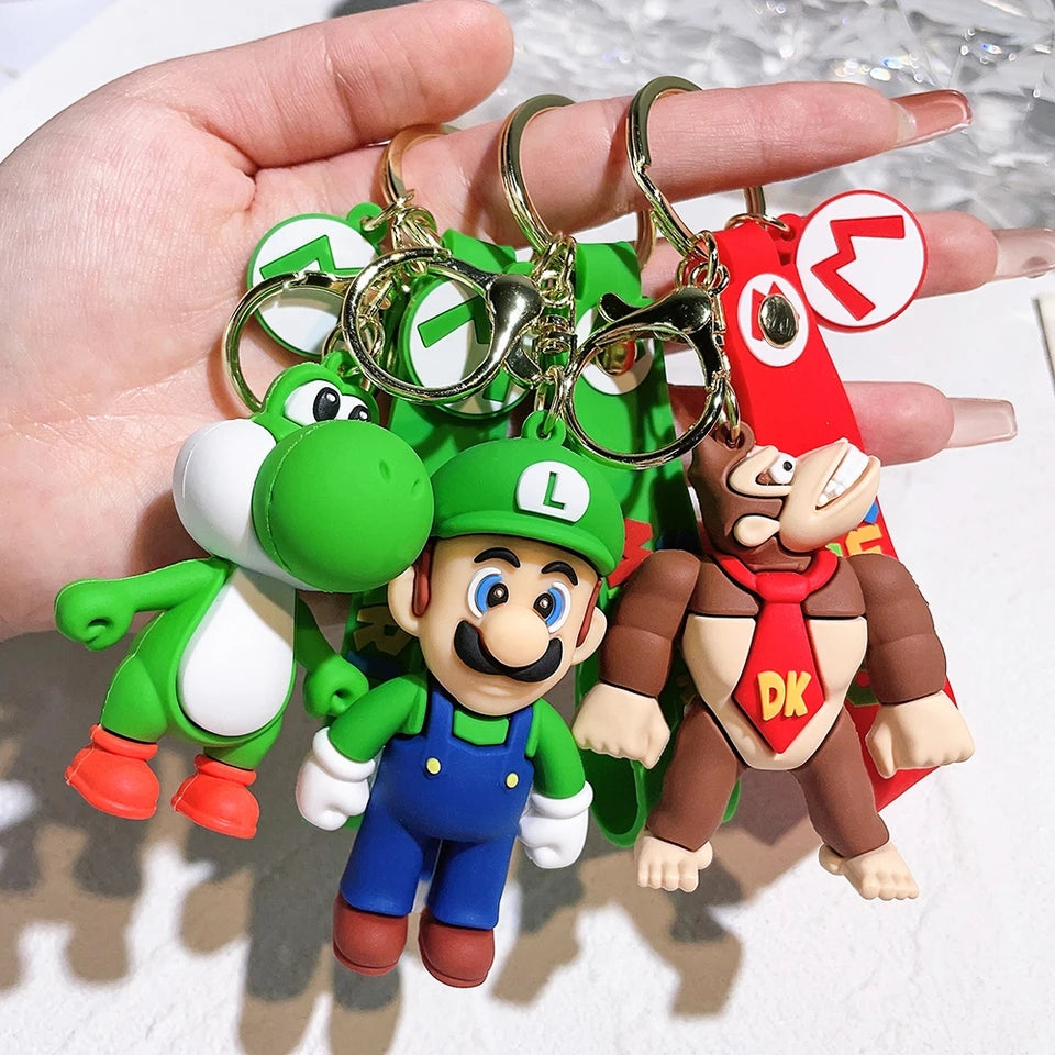 High Quality Video Game Key chains 10 Different Styles Very Durable Solid Material 6 Different Styles