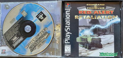 Authentic Command & Conquer: Red Alert Retaliation - Sony PlayStation 1 PS1 Complete in Box (CIB) - Great Condition