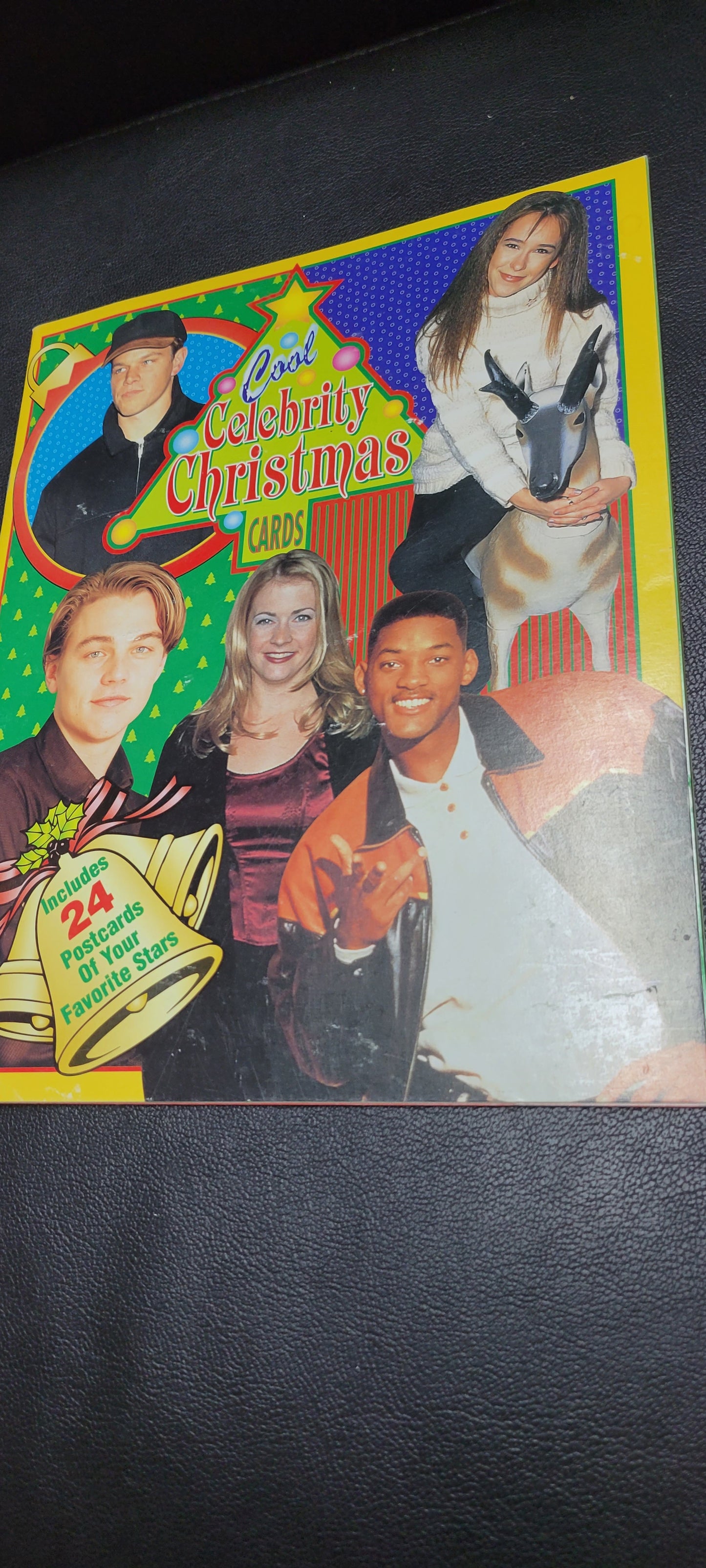 1990s Cool Celebrity Christmas Post Cards Great Condition Smoke Free Home All In Tact & Unused!