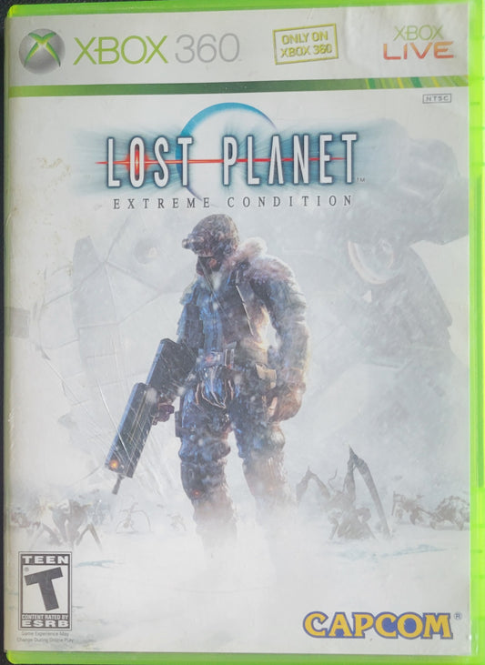 Lost Planet: Extreme Condition - (CIB) - Microsoft XBOX 360 - Pre-Owned Like New CLEAN DISC