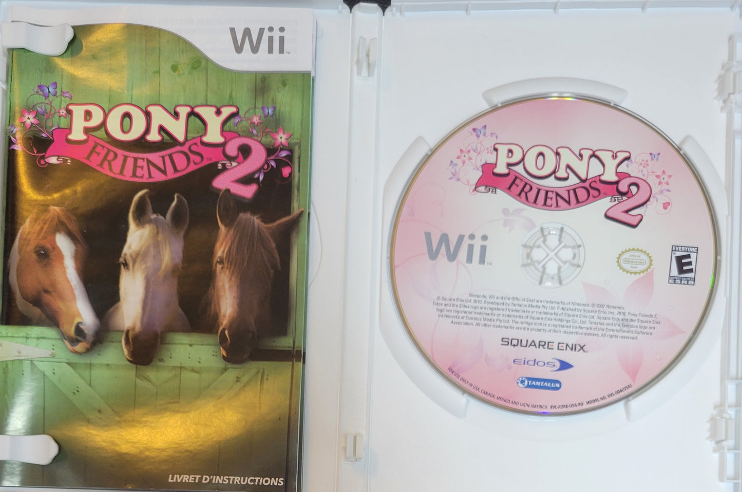 Pony Friends 2 – 2009 Nintendo Wii CIB Re-Sealed Like New