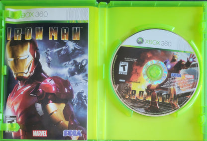 Iron Man 1 & 2 - (CIB) - Microsoft XBOX 360 - Pre-Owned Like New CLEAN DISC