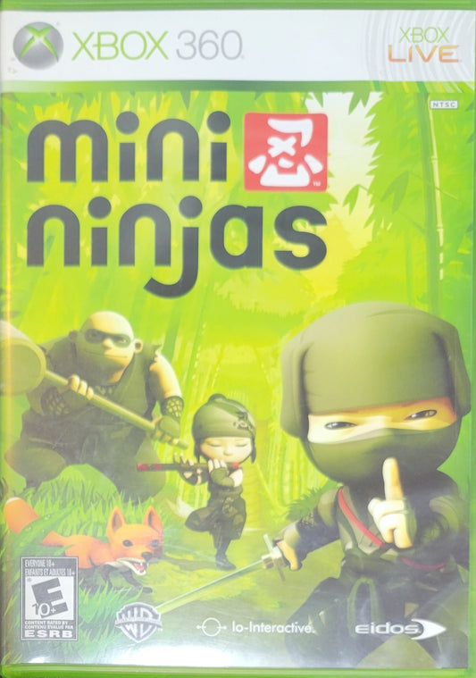 Mini Ninjas – Microsoft Xbox 360 CIB – Clean Disc – RE-SEALED (2009)