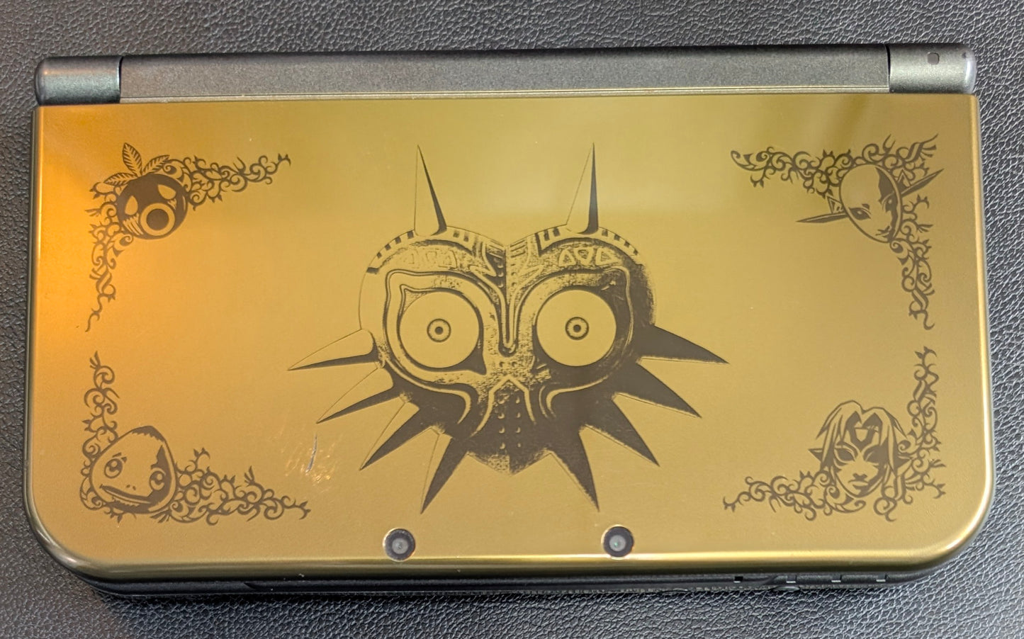 ZELDA Majora's Mask Edition 3DS XL – Rare Collector’s Console | FACTORY CIB | Excellent Condition