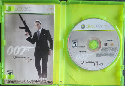 007 Quantum Of Solace - (CIB) - Microsoft XBOX 360 - Pre-Owned Like New CLEAN DISC