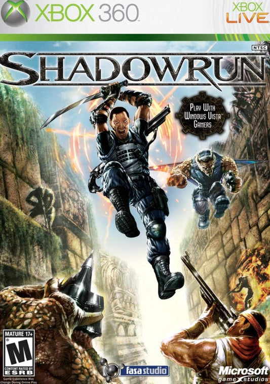 Shadowrun – 2007 Microsoft Xbox 360 CIB – RE-Sealed – Excellent
