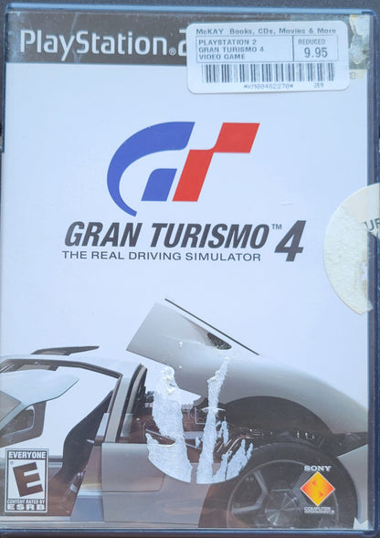 Grand Terismo 4: The Real Driving Simulator - Sony PlayStation 2 PS2 CIB Pre-Owned Great Shape! Tested & Working