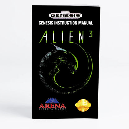 ALIEN 3 - Boxed (Sega Genesis Cartridge)" | 1990 | Action Platformer