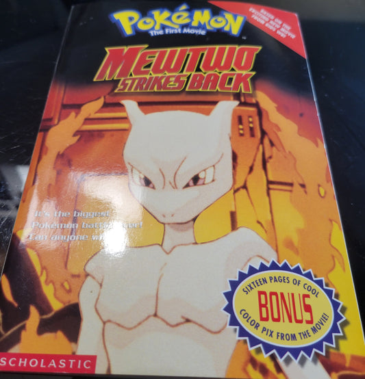 1999 Pokémon The First Movie #1 Original Mewtwo Strikes Back Scholastic Vintage Collector's Chapter Book All Ages Collector's Condition A+++