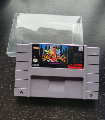 Were Back: A Dinosaur Story - Authentic SNES - 1994 Super Nintendo Ent. System NTSC Cartridge + Protector