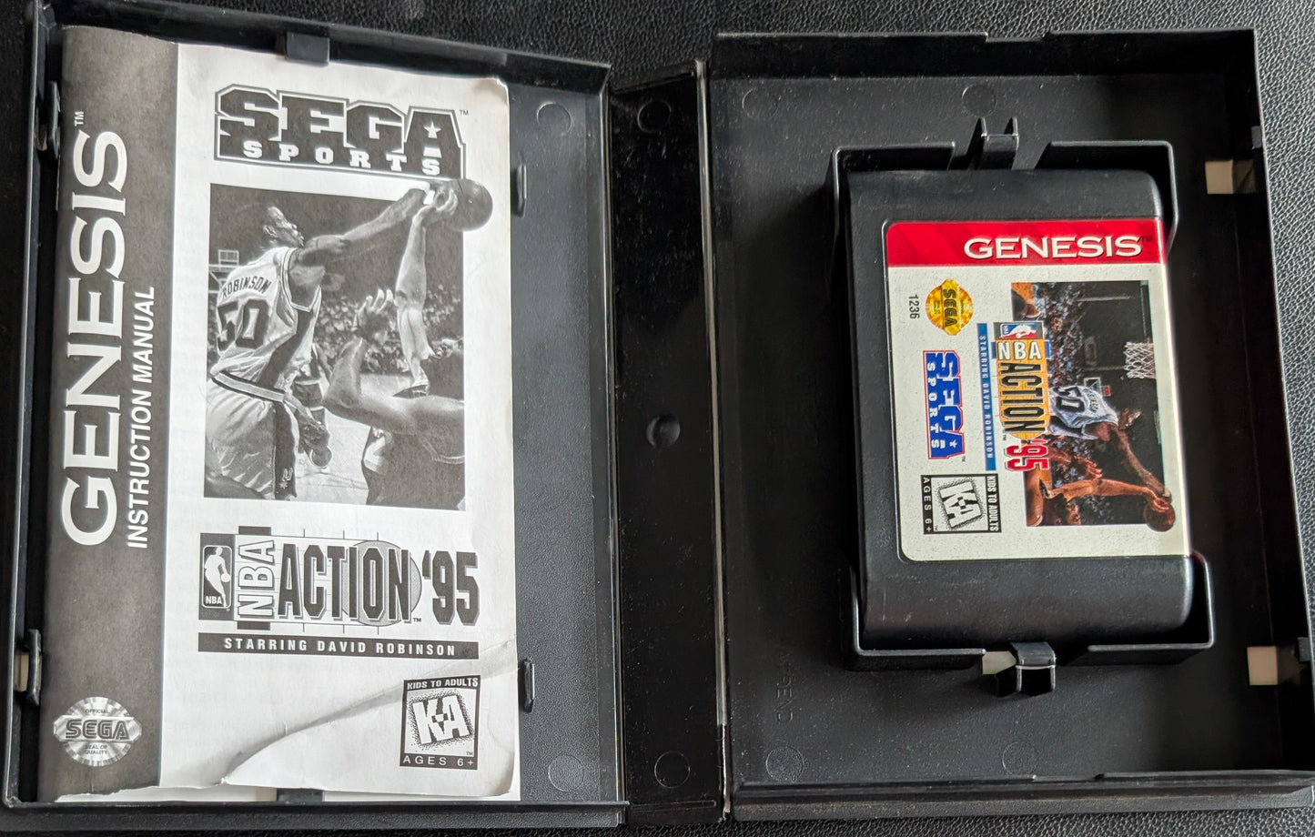 NBA Action '95 - CIB (Sega Genesis) | 1995 | Sports Basketball