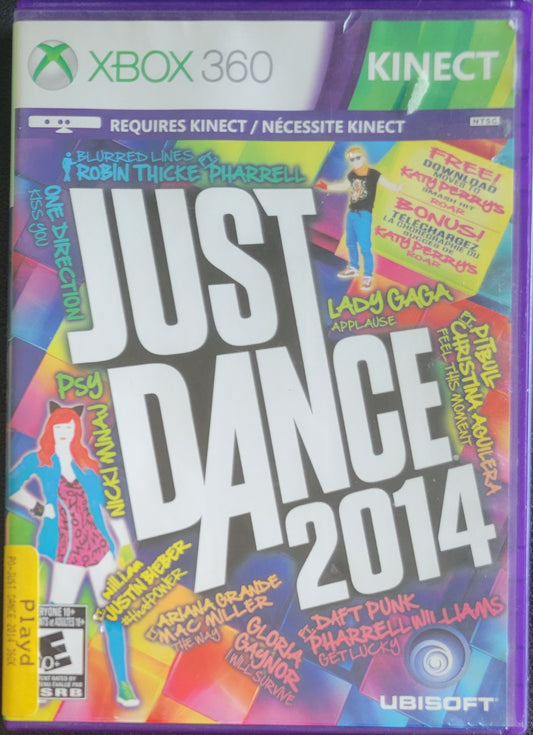 Just Dance 2014 - (CIB) - Microsoft XBOX 360 - Pre-Owned Like New CLEAN DISC