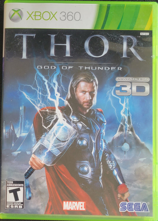 THOR God Of Thunder - (CIB) - Microsoft XBOX 360 - Pre-Owned MINT