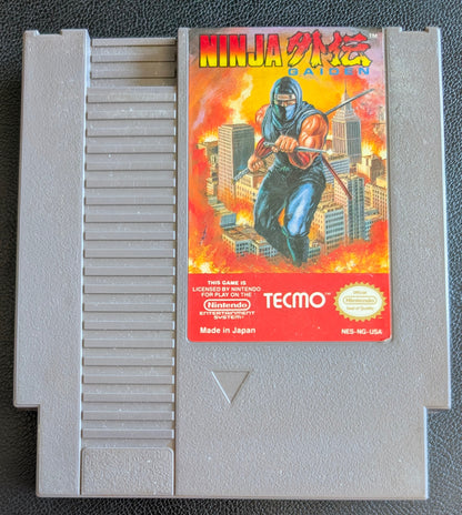 Ninja Gaiden (1989) - Nintendo NES | Authentic | Cleaned & Tested + Protection Sleeve
