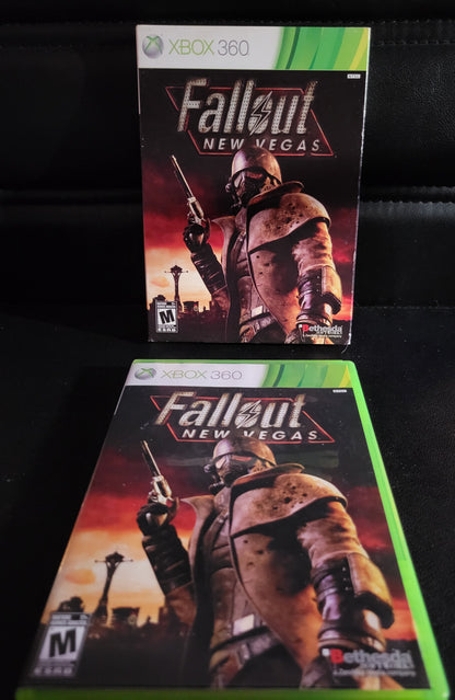 Fallout: New Vegas BOX SET - Microsoft XBOX 360 - CIB MINT Pre-Owned Great Shape Tested & Working