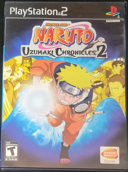 Naruto Uzumaki Chronicles 2 - Sony PlayStation 2 PS2 (CIB) Pre-Owned Tested & Working Great Shape!