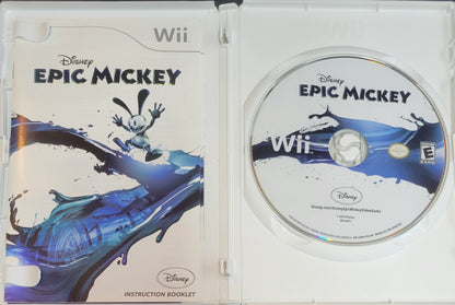 Disney Epic Mickey – Nintendo Wii CIB – RE-SEALED + Like New