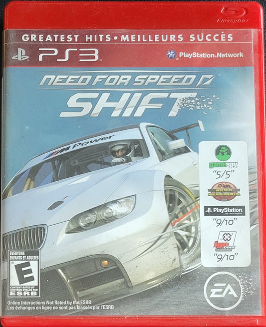Need for Speed: Shift – Greatest Hits (CIB) – Sony PlayStation 3 PS3 – Tested & Working