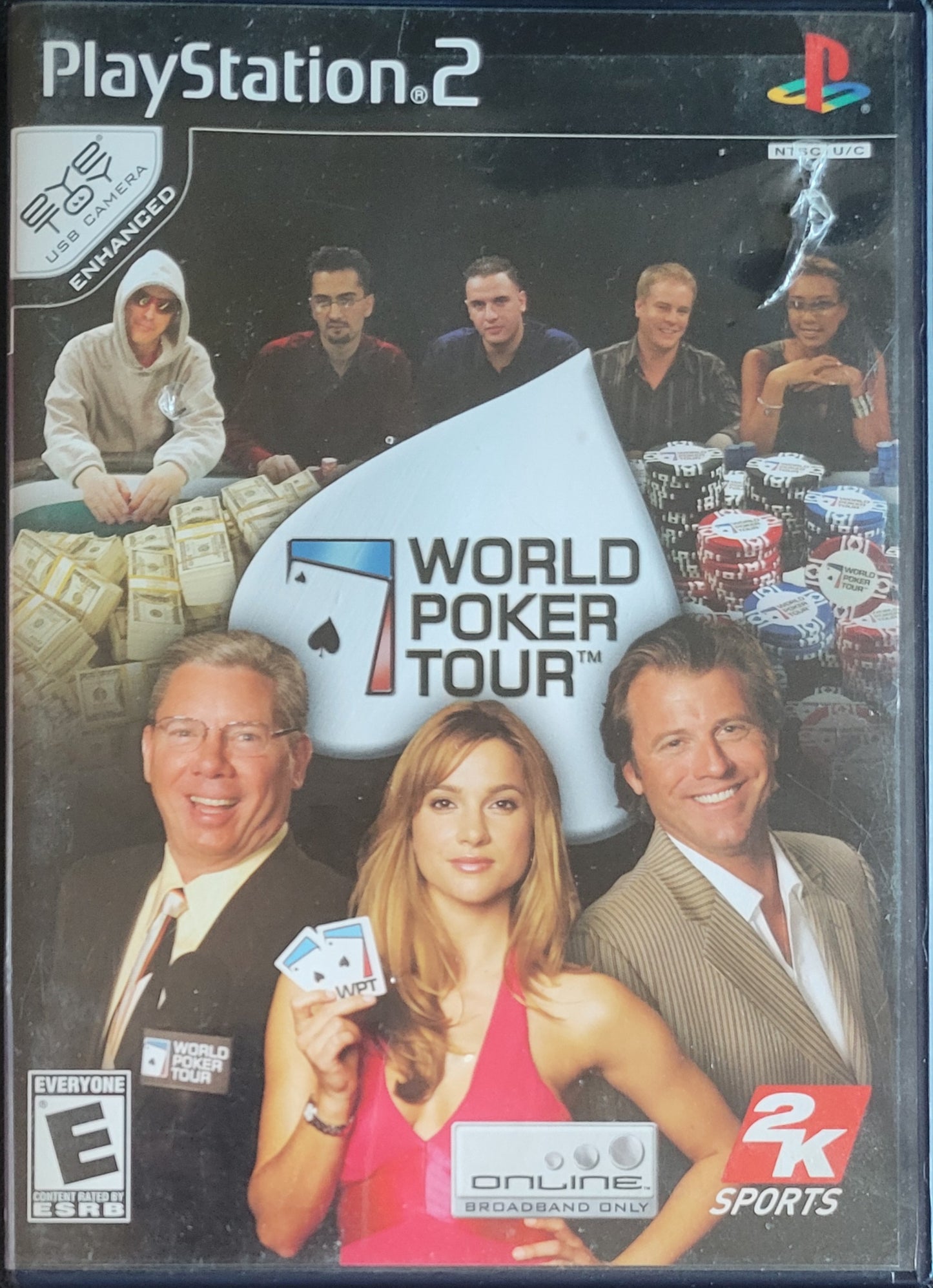 World Poker Tour – Sony PlayStation 2 PS2 (CIB) – Tested – Re-Sealed (2005)