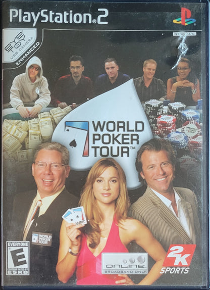 World Poker Tour – Sony PlayStation 2 PS2 (CIB) – Tested – Re-Sealed (2005)
