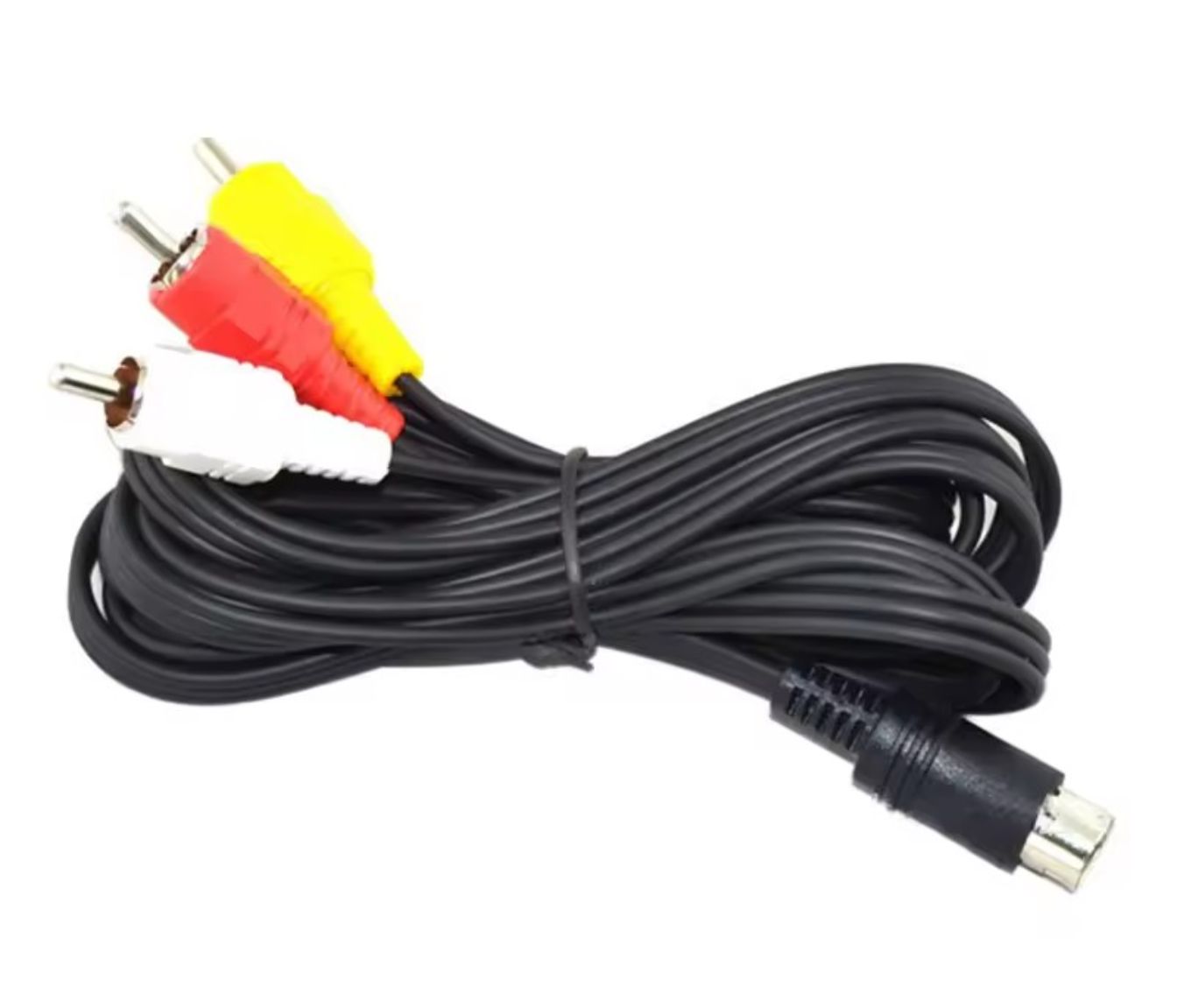 Sega Genesis Model 2 AV Cable (Aftermarket) | 9-Pin 3-Prong Connector | Replacement