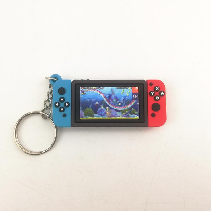 Switch Video Game Keychain Mario & Friends Schoolbag Car Key Pendant Ring Holder Accessory 6 Variations