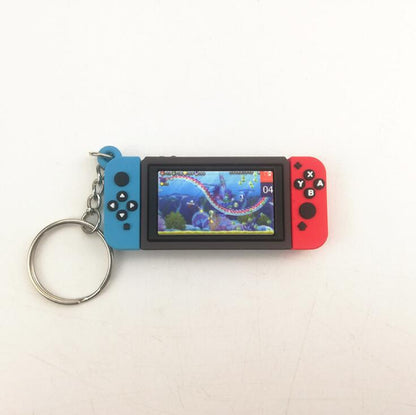 Switch Video Game Keychain Mario & Friends Schoolbag Car Key Pendant Ring Holder Accessory 6 Variations